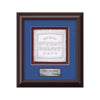 Monarch Cast Paper Framed Award