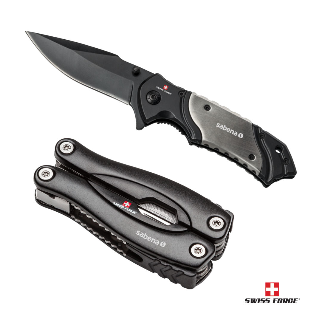 Swiss Force® Toolman Gift Set – Black