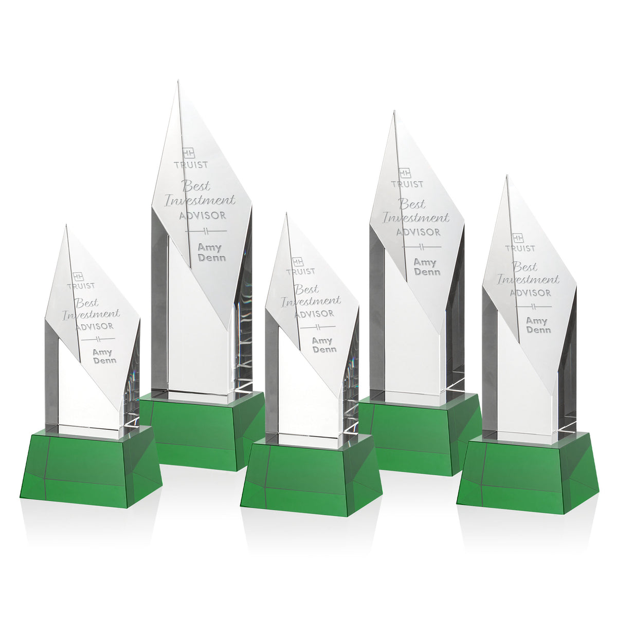 Vertex Award on Base - Green