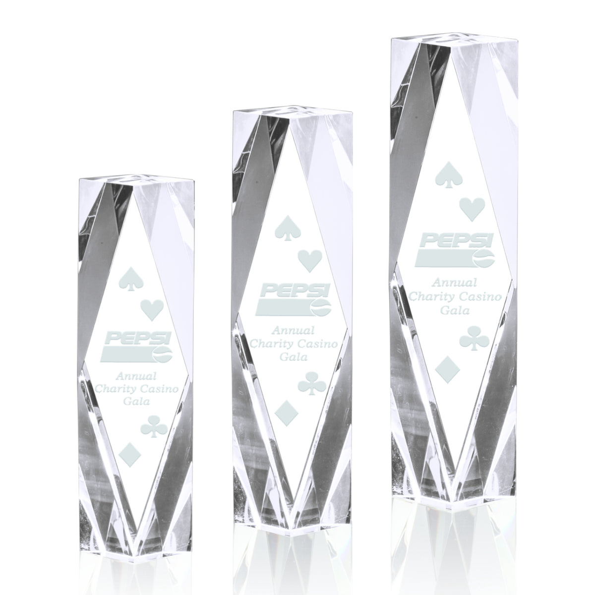 President Optical Crystal Column Award