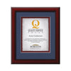 Eco Artisan Paper Certificate Framed Award