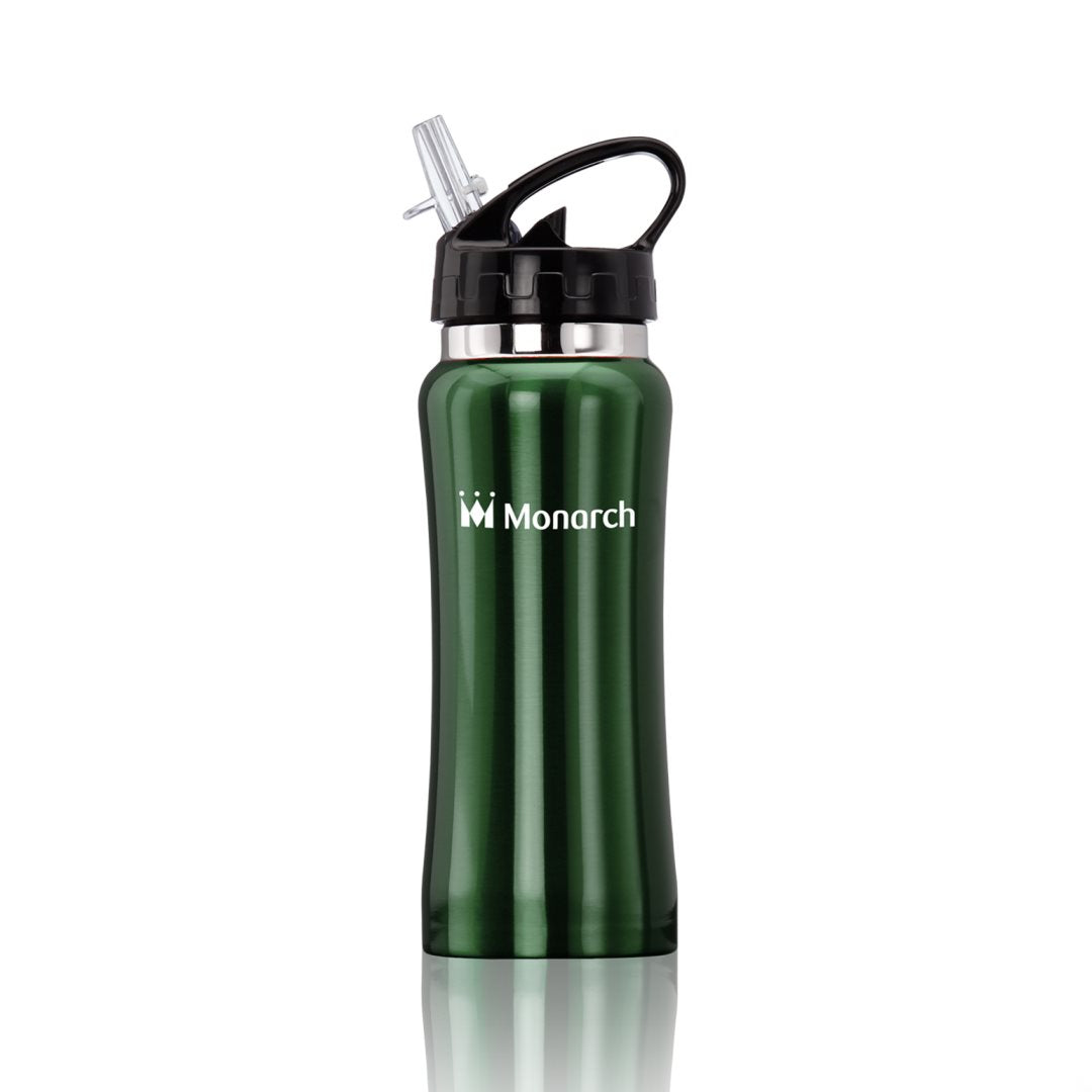 Clear Spout Bottle - 16oz — Hunter Green — D757HG