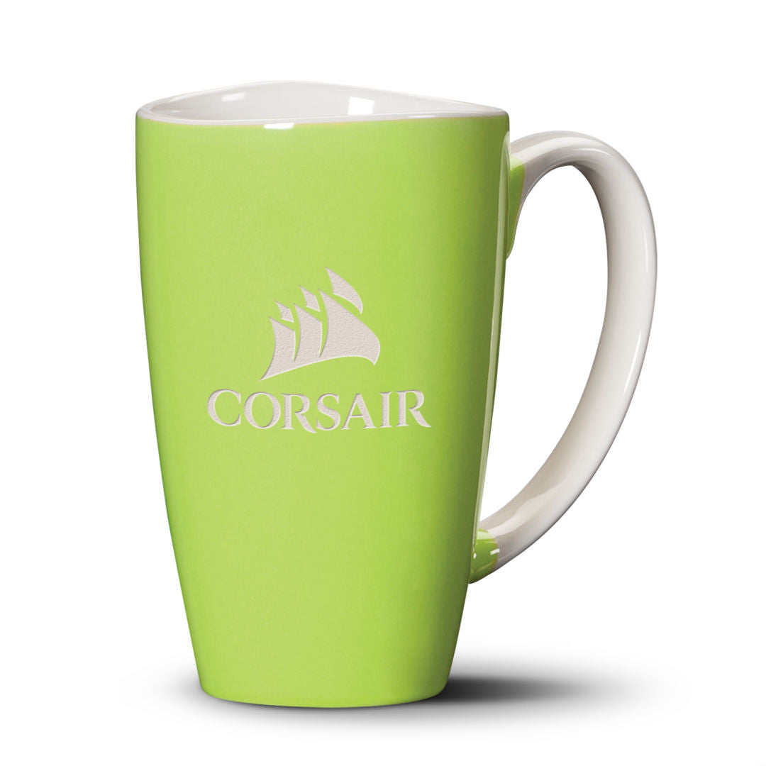 Paddington Mug - 17oz — Lime Green — Deep Etch — MUG6631-LM