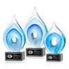 Caspian Art Glass Award – Base & Size Options