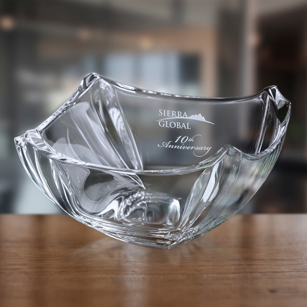 Fairmount Bowl 10" Dia. - Crystal D