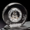 New York Optical Crystal Clock — Movement Finish