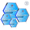 Gilford Hexagon VividPrint™ Double Sided Award