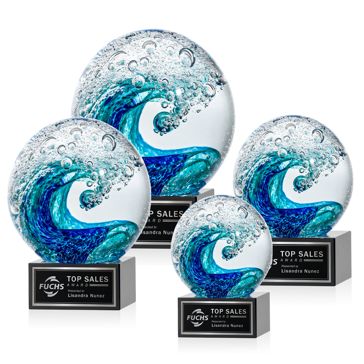 Surfside Award on Hancock Base - Black