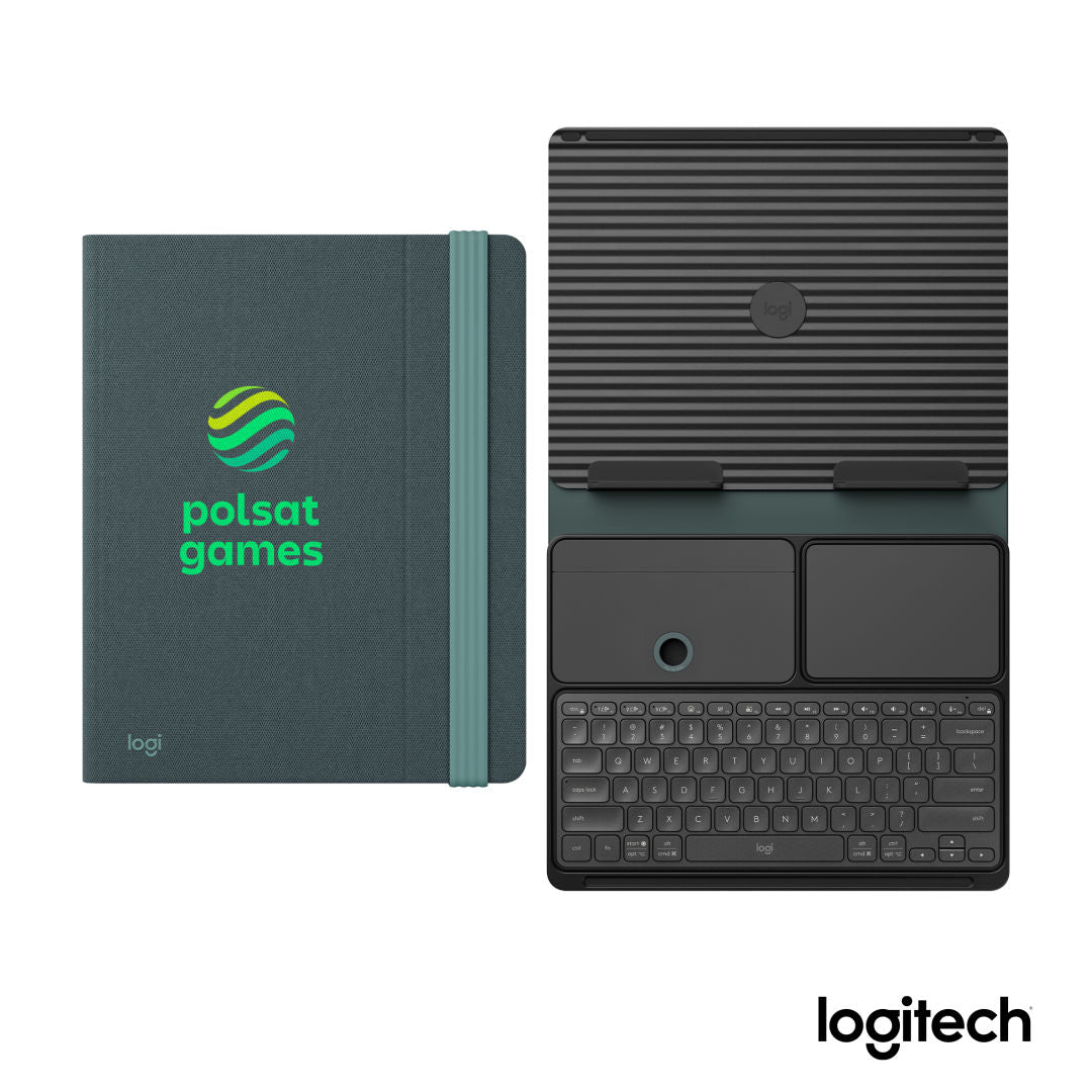 Logitech® Casa Pop-Up Desk – Green Graphite