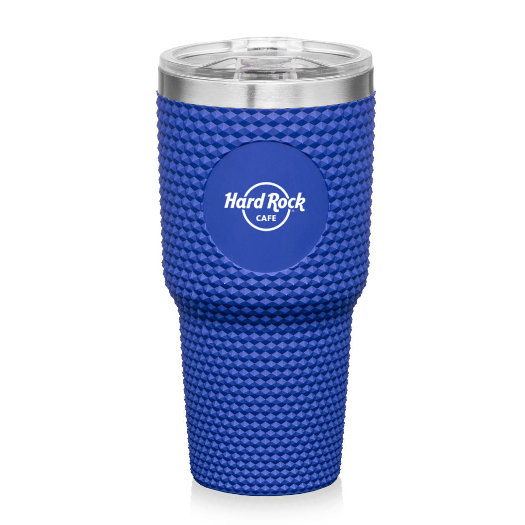 Adamas Textured Double Wall Tumbler - 27oz — Blue — D994-BL