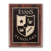 Etch & Antiqued Plaque — Style and Size