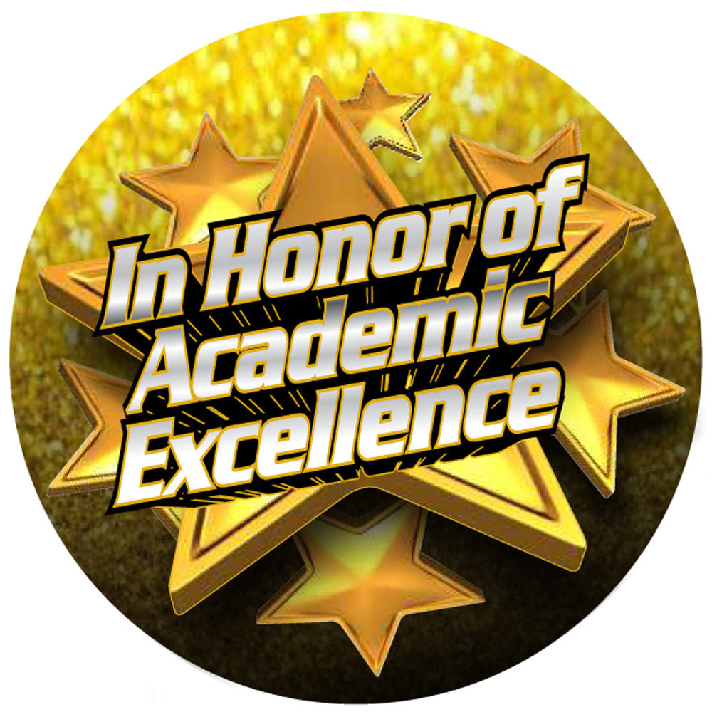 Honor Academic Excellence Vibraprint® Label