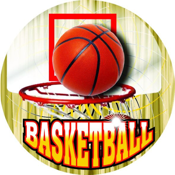 Basketball Vibraprint® Label (V3)