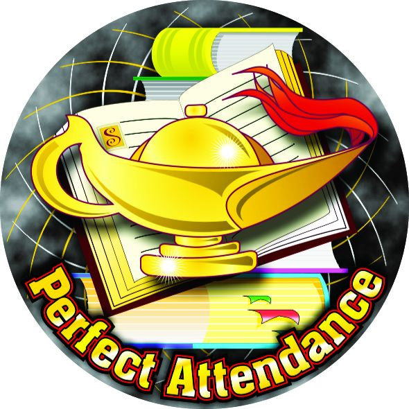Perfect Attendance Vibraprint® Label