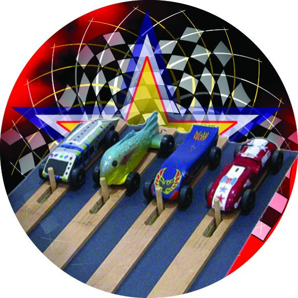 Pinewood Derby Vibraprint® Label (V1)