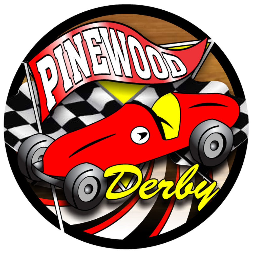 Pinewood Derby Vibraprint® Label (V2)