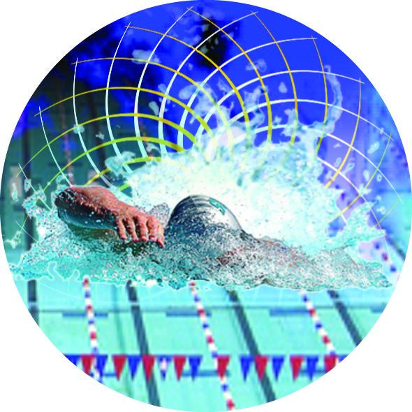 Swimming Vibraprint® Label
