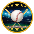 Vibraprint® Colored Baseball Label