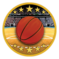 Vibraprint® Colored Basketball Label