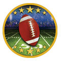 Vibraprint® Colored Football Label