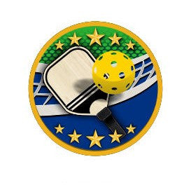 Vibraprint® Colored Pickleball Label