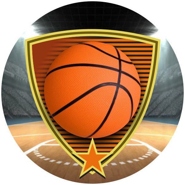 Basketball Texture Tone® Label (V1)