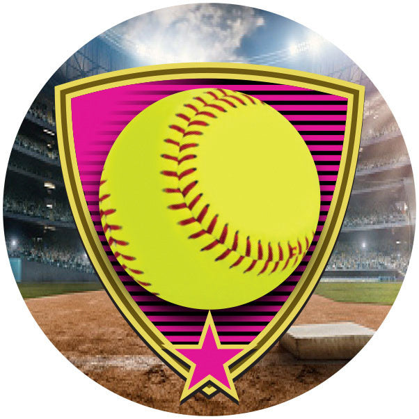 Softball Texture Tone® Label