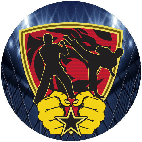 Martial Arts Texture Tone® Label