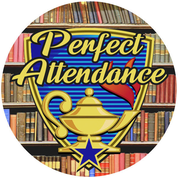 Perfect Attendance Texture Tone® Label