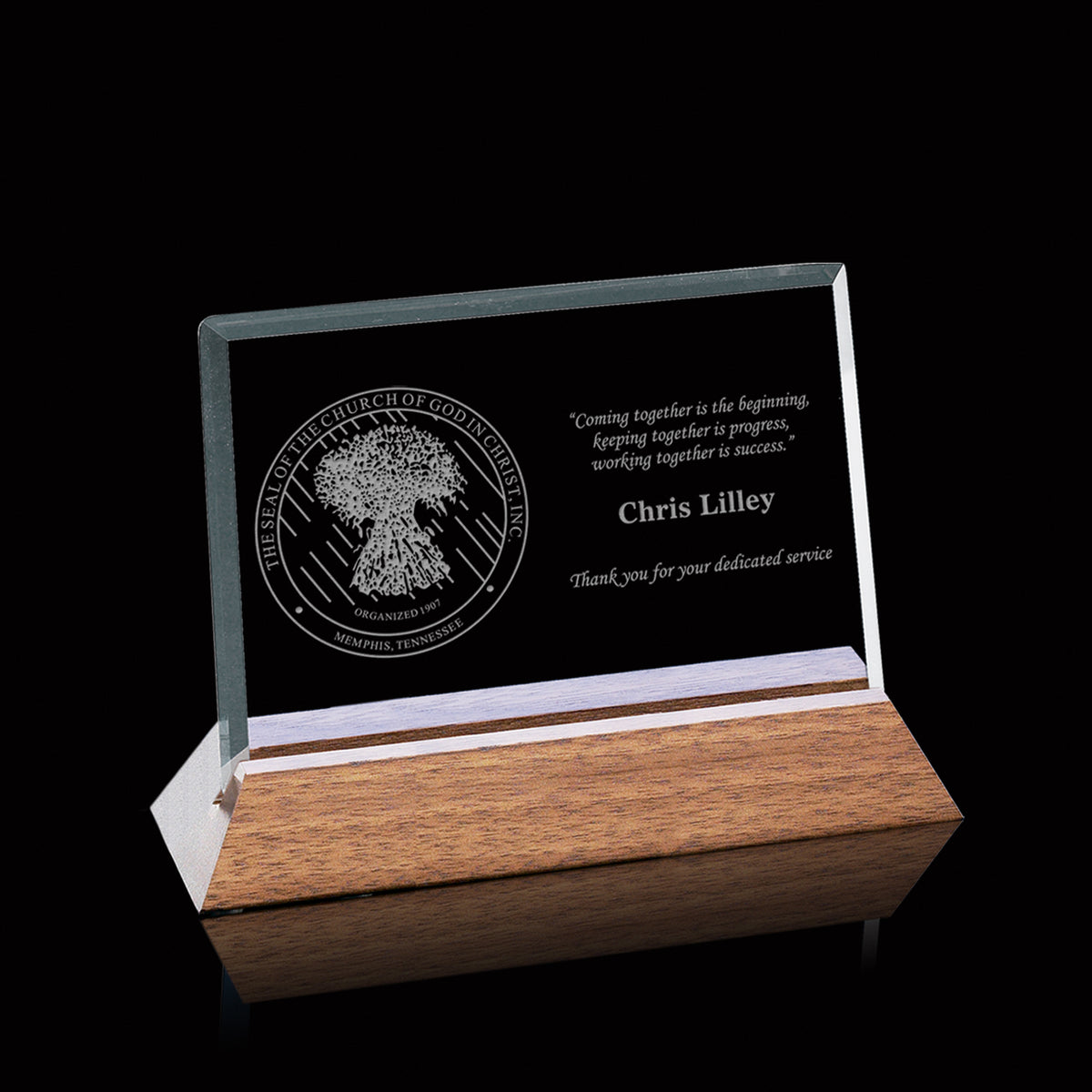 Esten Award - Starfire/Walnut