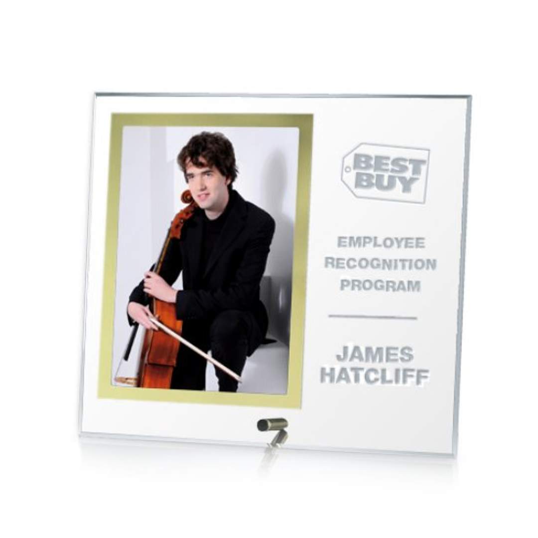 Silvia Picture Frame — Gold