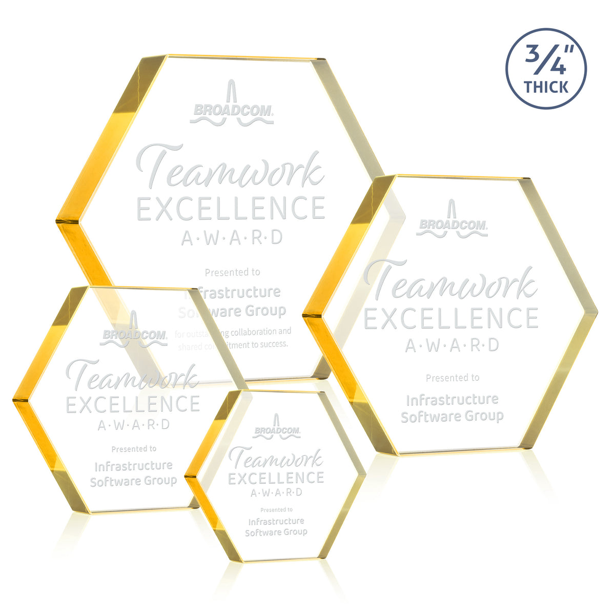 Gilford Hexagon Award - Gold