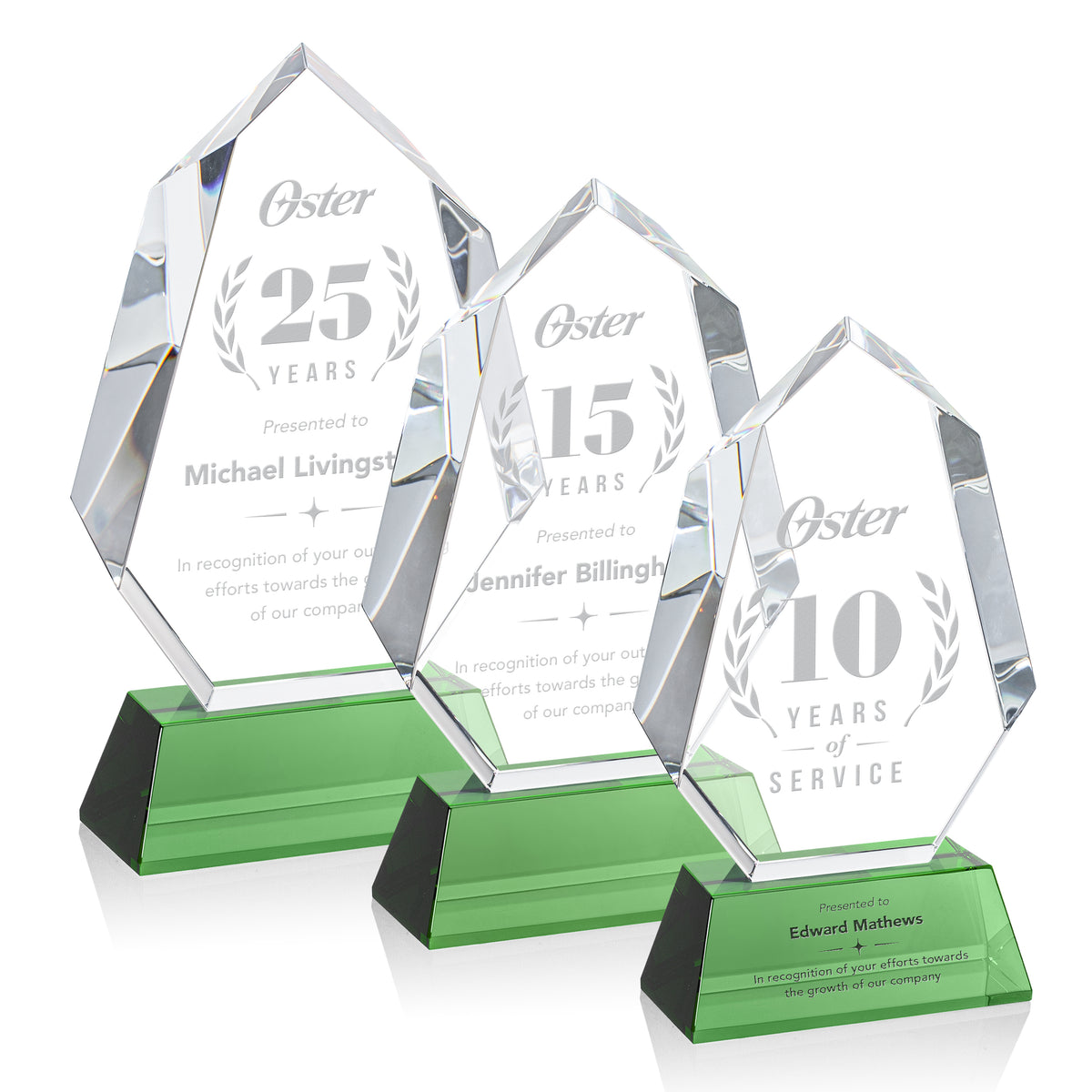 Norwood Award on Newhaven Base - Green