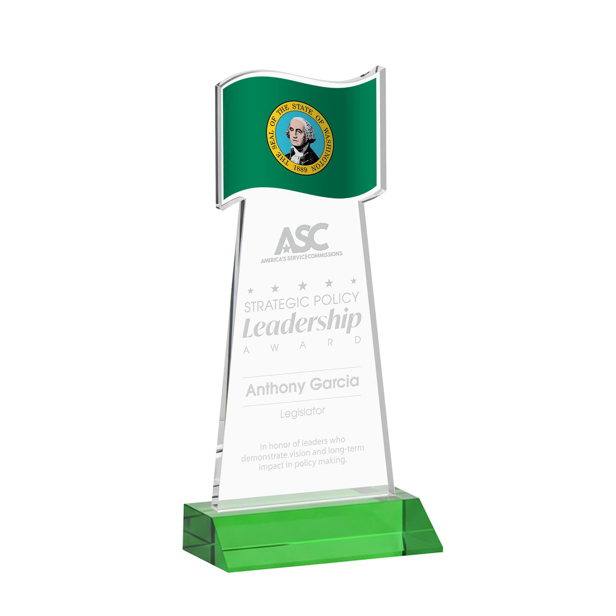 Flag Award - Green