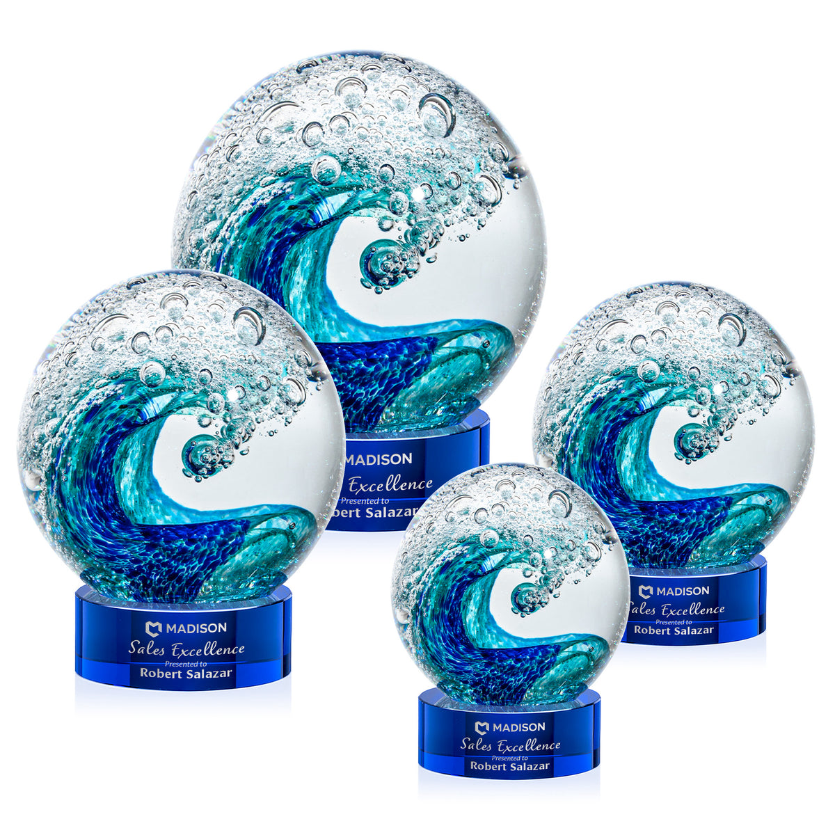 Surfside Award on Stanrich Base - Blue