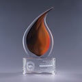 Flare art glass award