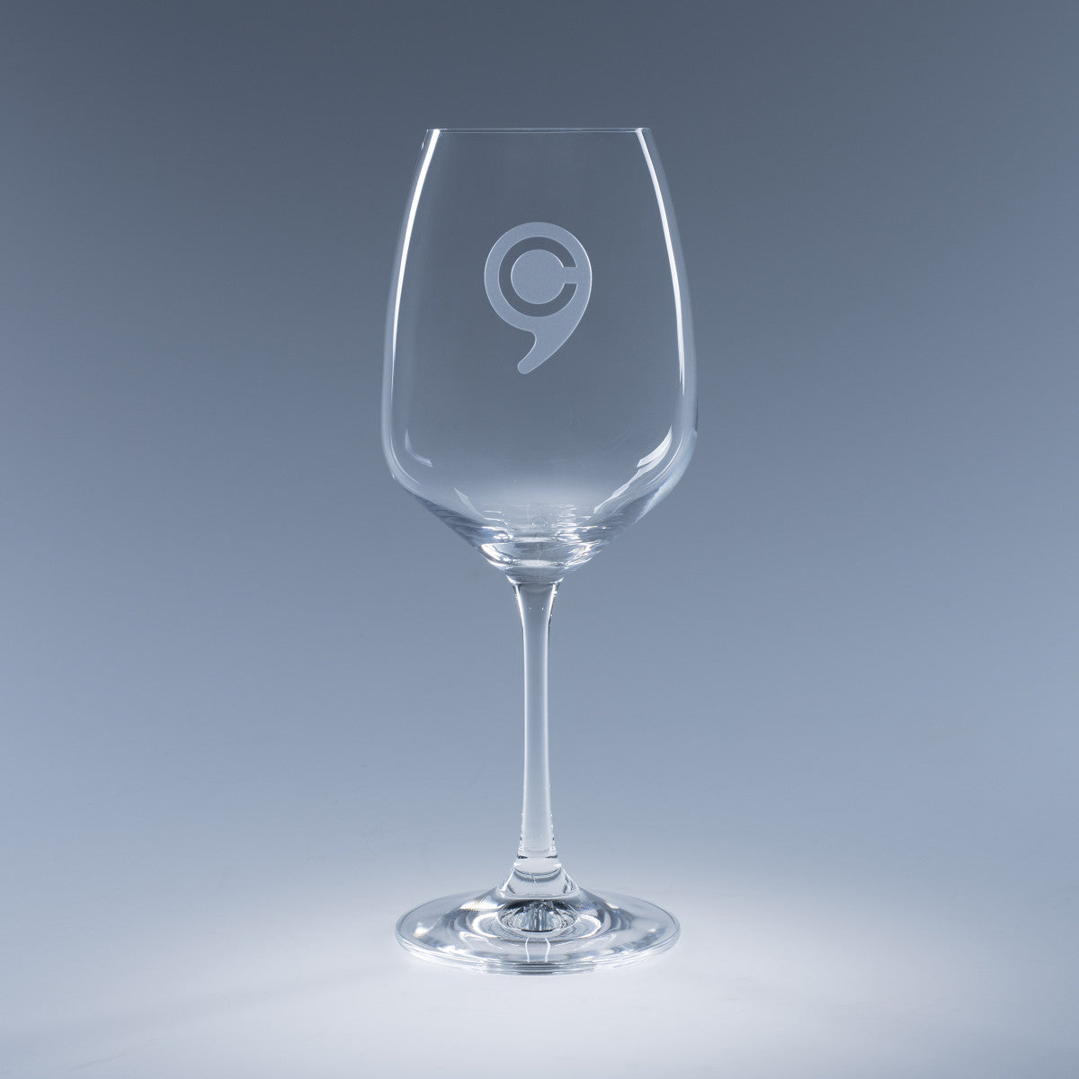 Fleur White Wine Glass from EtchedWorks