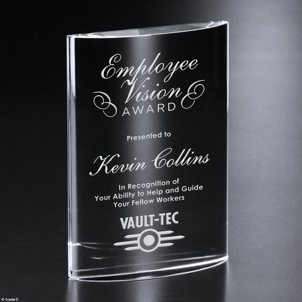 Fresco Award 6" - Crystal D