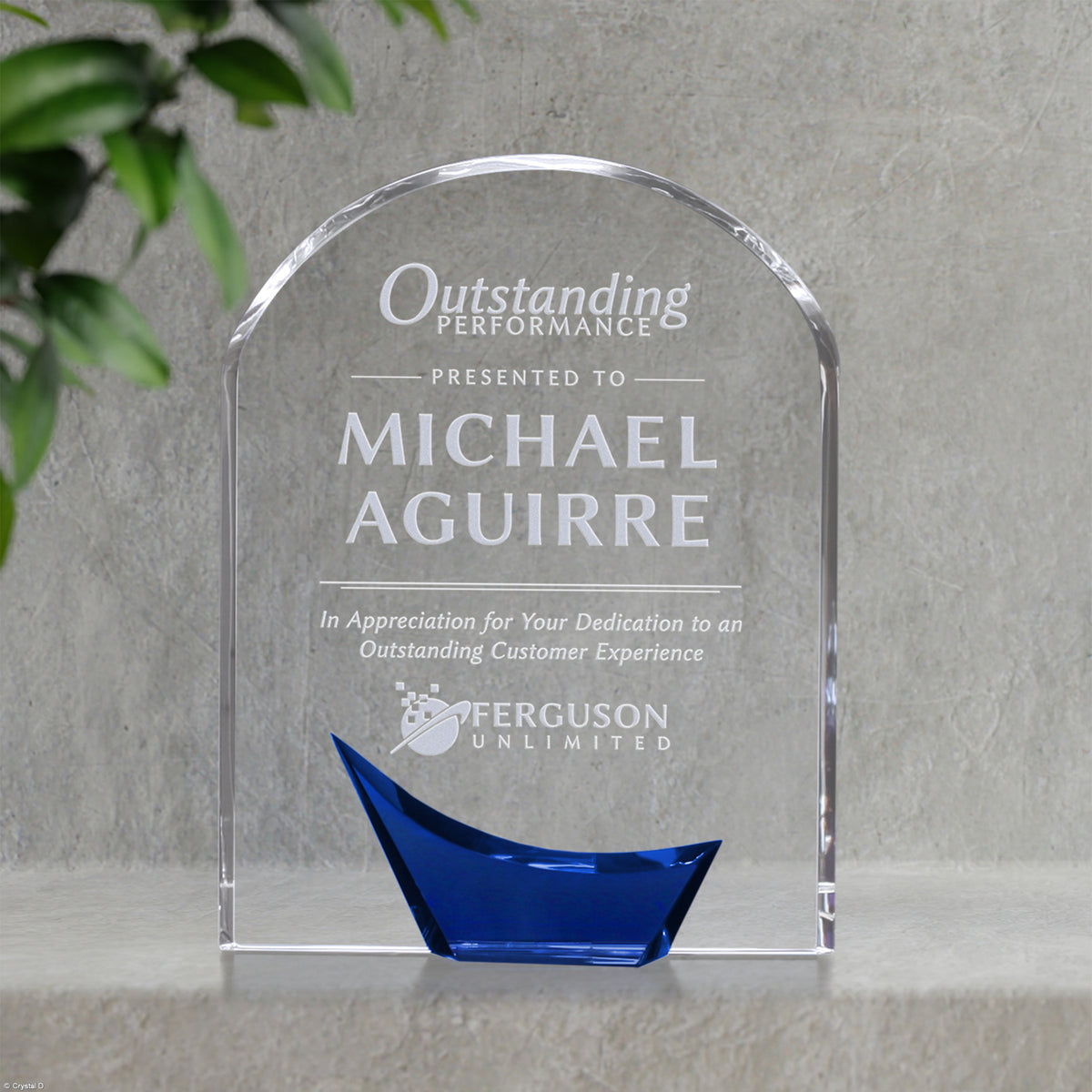 Gala Arch 8-1/2" - Crystal D