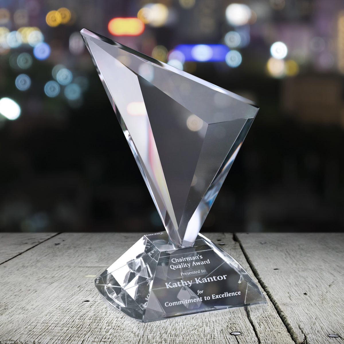 Genesis Award 9" - Crystal D