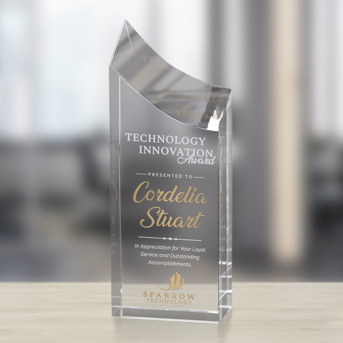 Geneva Award 10" - Crystal D
