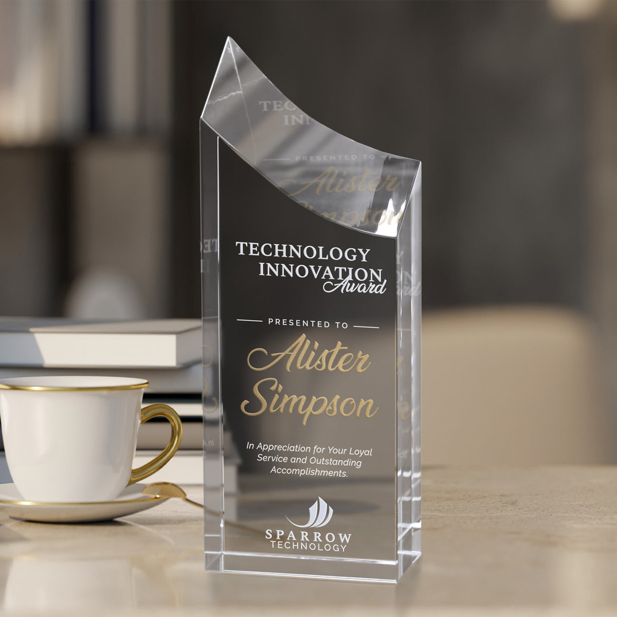 Geneva Award 9" - Crystal D