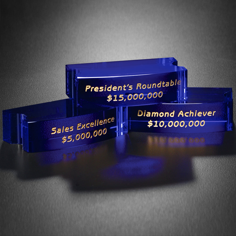 Goal-Setter Block - Blue - Crystal D