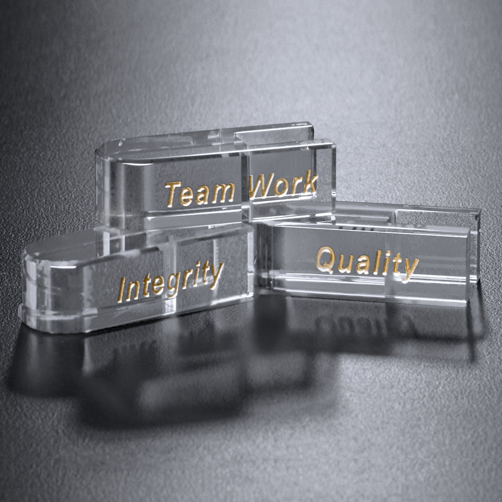 Goal-Setter Block - Clear - Crystal D