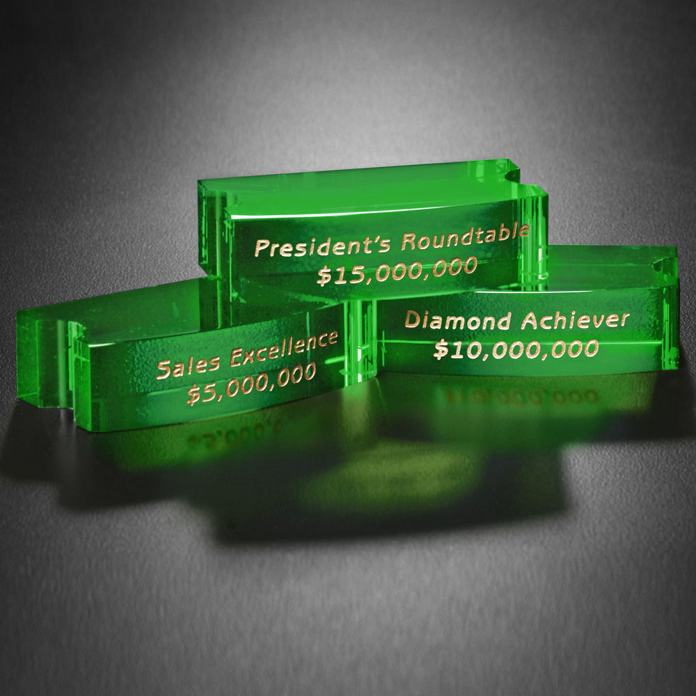 Goal-Setter Block - Green - Crystal D