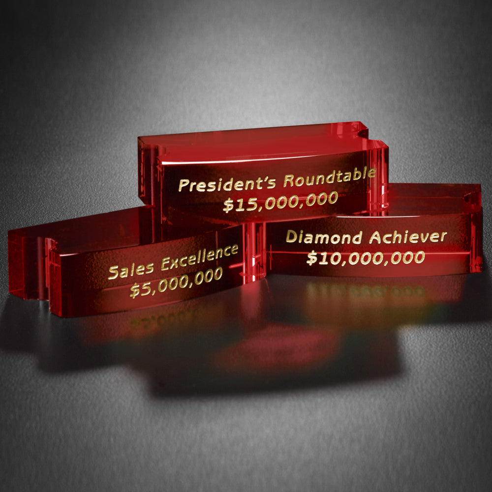 Goal-Setter Block - Red - Crystal D