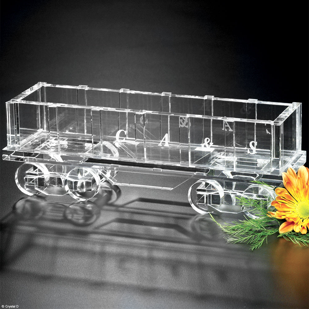 Gondola Car Train 10-1/2" W - Crystal D