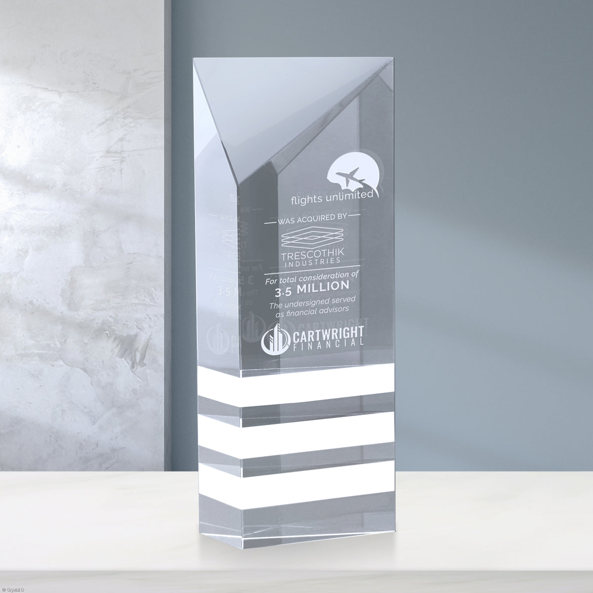 Guthrie Award 9" - Crystal D