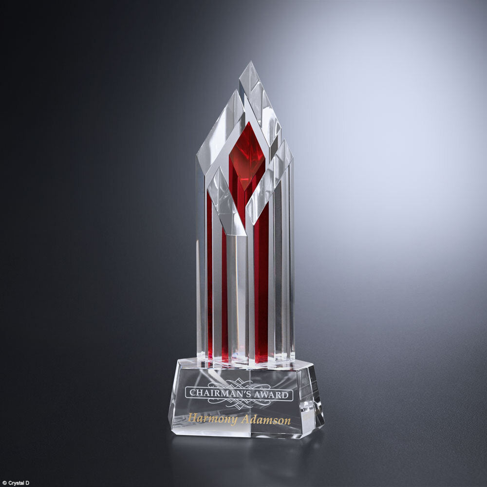 Halifax Ruby Award 9" - Crystal D