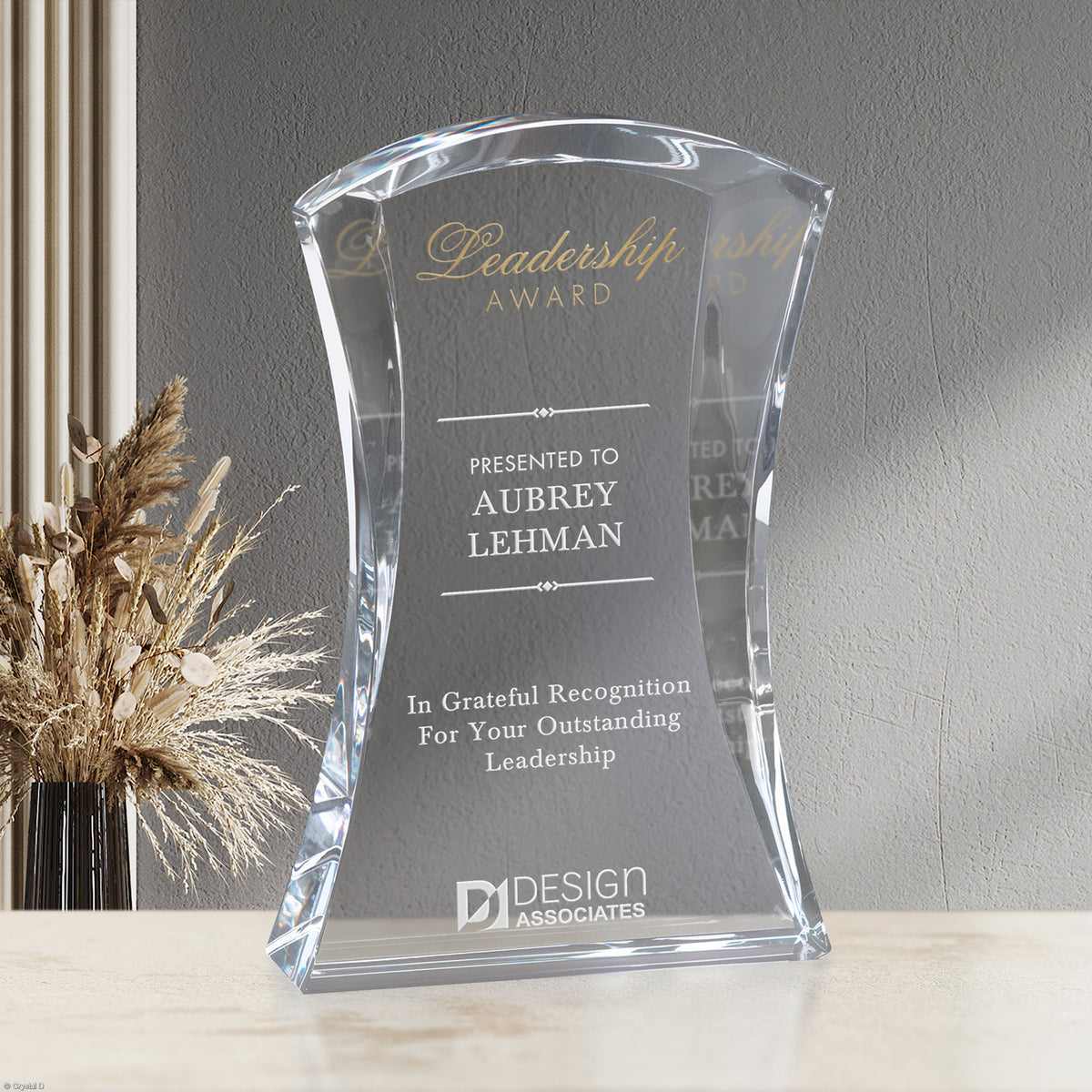 Harcourt Award 6" - Crystal D